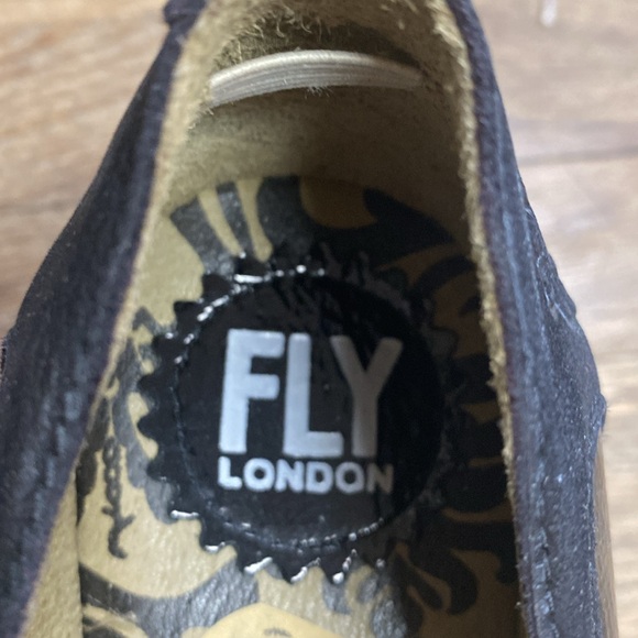 Essential Fly London, chunky heel Mary Jane’s mix of Patton, leather and suede - Picture 2 of 11